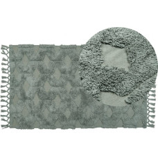 Beliani Dywan bawełniany 80 x 150 cm zielony KARS Lumarko!