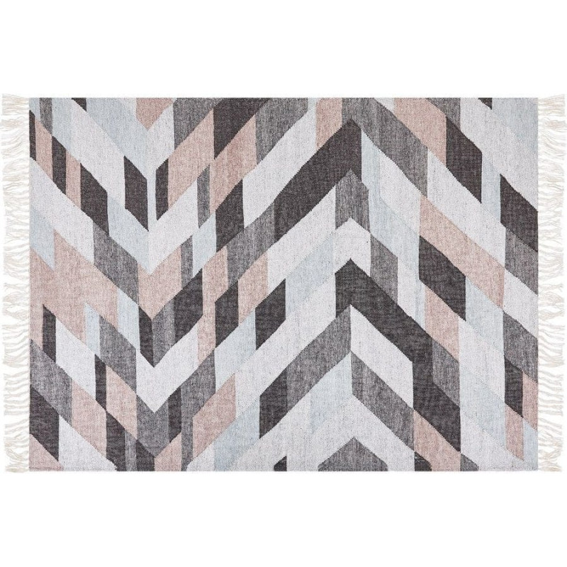 Beliani Dywan z juty 140 x 200 cm wielokolorowy NAKKAS Lumarko!
