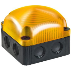 Werma Sygnalizator ostrzegawczy żółty 24V DC LED stały IP65 (853.300.55)