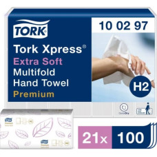 Staples Tork Xpress - Ekstra miękki ręcznik w składce czteropanelowej - Premium