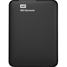 WD Dysk zewnętrzny WD HDD Elements Portable 1 TB Czarno-biały (WDBUZG0010BBK)