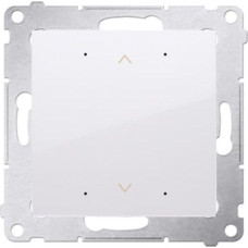 Kontakt-Simon Simon 54 GO Sterownik przyciskowy do obsługi rolety żaluzji sterowany smartfonem WiFi 2x5A 230V (moduł) biały DEZ1W.01/11