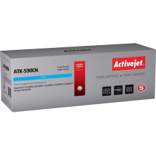 Activejet Toner Activejet Activejet Toner Activejet ATK-590CN (zamiennik Kyocera TK-590C; Supreme; 5000 stron; niebieski)