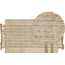 Beliani Dywan z juty 80 x 150 cm beżowy ORTAOBA Lumarko!