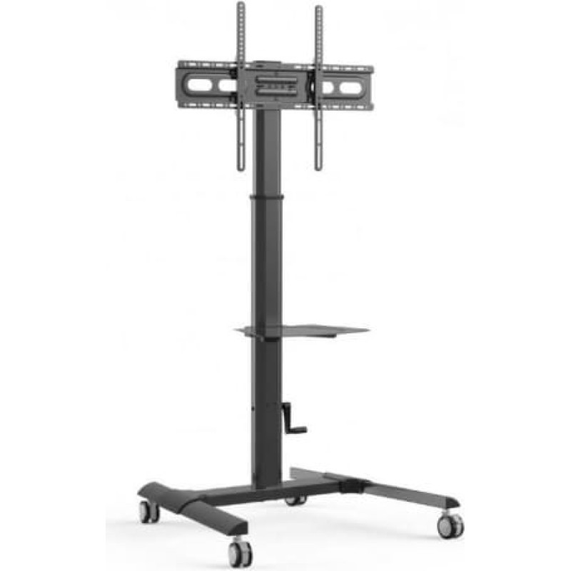 Techly Mobile LCD/LED stand 32-70 inches, 40 kg with a shelf