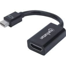 Manhattan Adapter AV Manhattan DisplayPort Mini - HDMI czarny (151528)