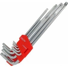 Awtools klucze Torx bardzo długie 9 sztuk (AW35051)