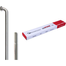 Cn Spoke Szprychy 134T 2.3-2.3-2.0 stal nierdzewna 296mm srebrne + nyple 144szt.