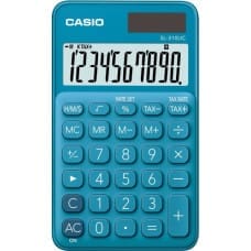 Casio SL-310UC-BU calculator Pocket Basic Blue