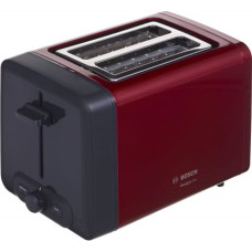 Bosch TAT4P424DE toaster 2 slice(s) 970 W Black, Red