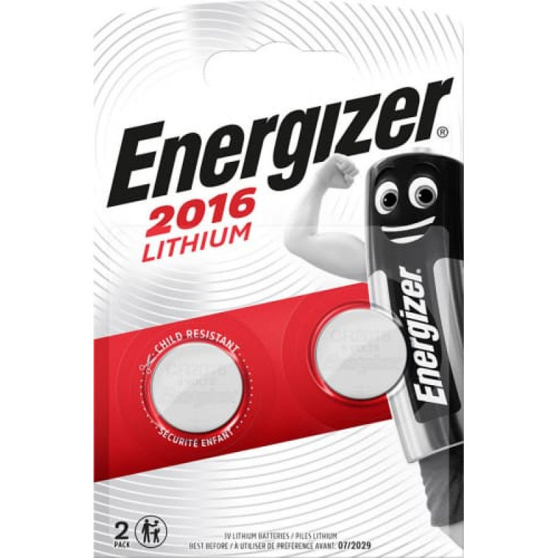 Energizer 7638900248340 household battery Single-use battery CR2016 Lithium