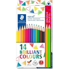 Staedtler STAEDTLER Buntstift ergosoft neon 14ST