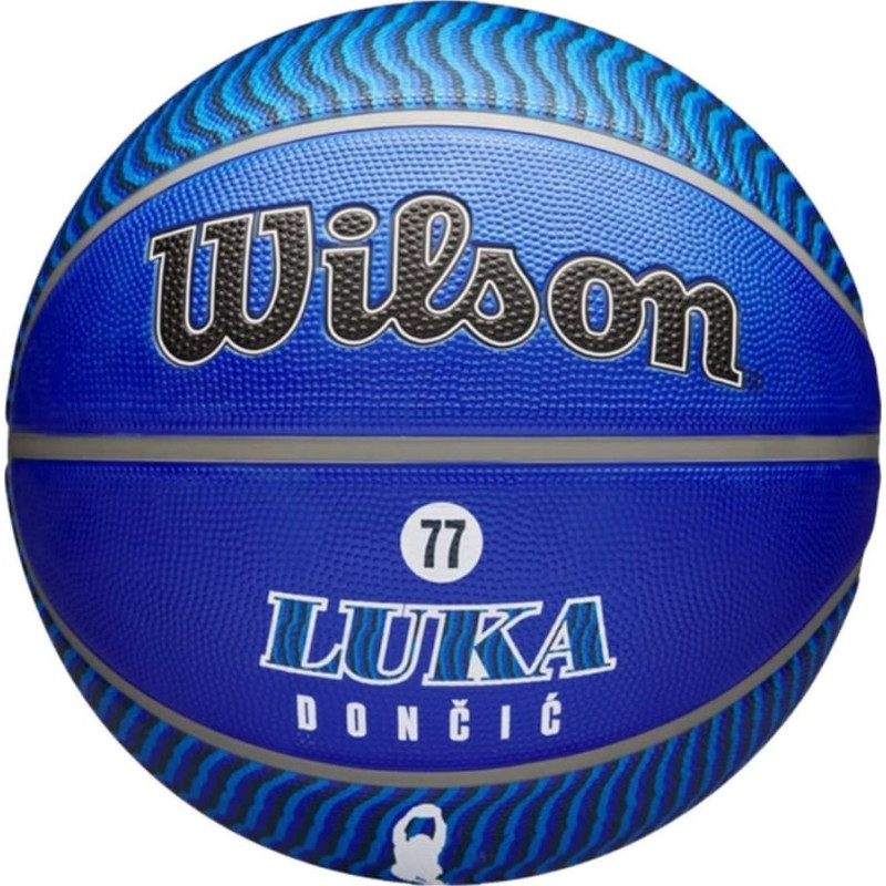 Wilson Wilson NBA Player Icon Luka Doncic Outdoor Ball WZ4006401XB Niebieskie 7