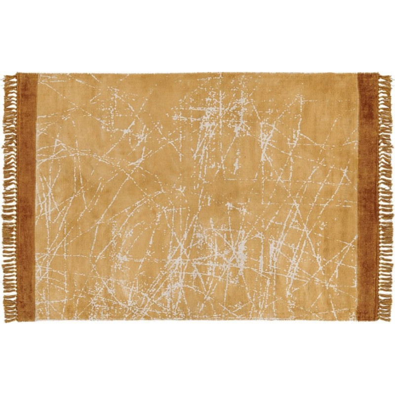 Beliani Lumarko Dywan z wiskozy 160 x 230 cm pomarańczowy HANLI!