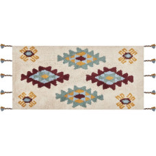 Beliani Lumarko Dywan bawełniany 80 x 150 cm wielokolorowy DUZCE!