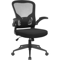 Defender Krzesło biurowe Defender Defender Krzesło biurowe AKVILON, czarna, oddychające plecy