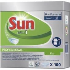 CIF Sun Professional All in 1 Eco Kapsułki i tabletki do zmywarki 100szt