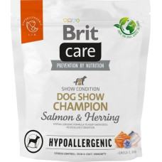Brit Care Hypoallergenic Adult Dog Show Champion Salmon & Herring - dry dog food - 1 kg