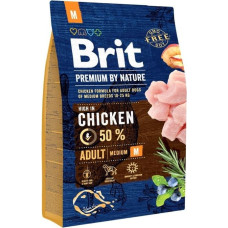 Brit Premium By Nature Adult M Medium 3kg