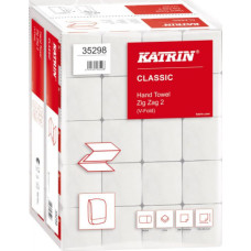 Katrin Katrin Classic - Ręcznik w składce ZZ, 2-warstwowy - Biały