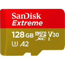 Sandisk EXTREME microSDXC 128 GB 190/90 MB/s A2