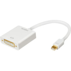 Logilink Adapter AV LogiLink DisplayPort Mini - DVI-I biały (CV0037B)