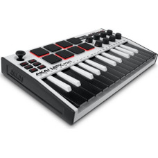 Akai MPK Mini MK3 Control keyboard Pad controller MIDI USB Black, White