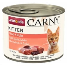Animonda Carny Kitten Beef Turkey - wet cat food - 200g