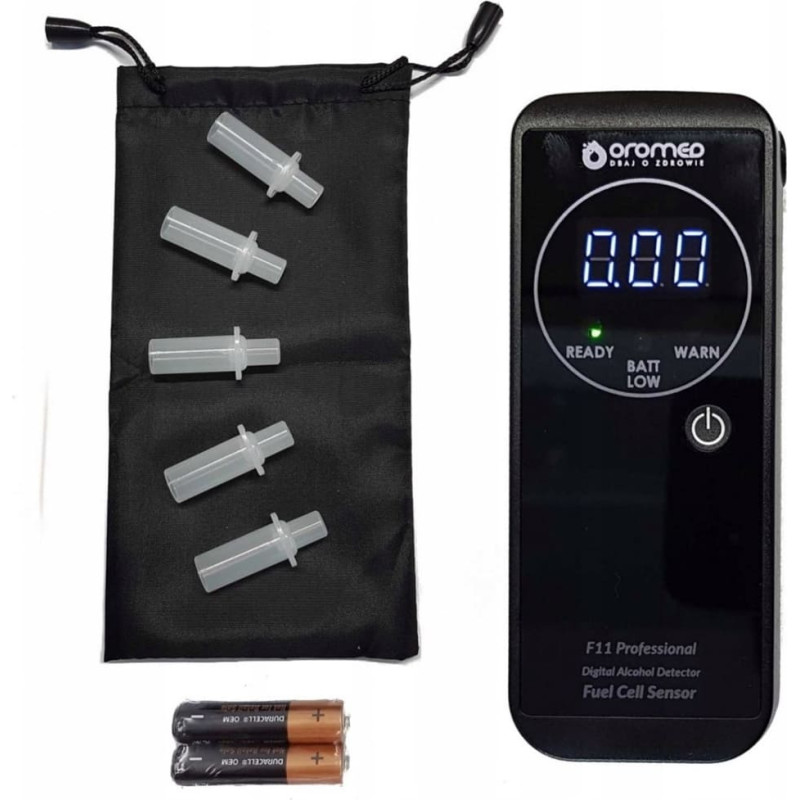 Oromed F11 PROFESSIONAL alcohol tester Black