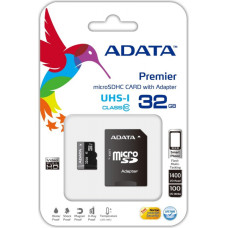 Adata Premier microSDHC UHS-I U1 Class10 32GB memory card