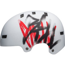 Bell Kask bmx BELL LOCAL matte white scribble roz. M (55–59 cm)