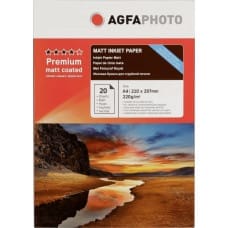 Agfaphoto Papier fotograficzny do drukarki A4 (AP22020A4MDUON)