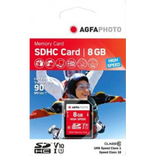 Agfaphoto Karta AgfaPhoto SDHC 8 GB Class 10 UHS-I/U1 V10 (10425)