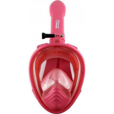 Master Maska do Nurkowania Snorkelingu MASTER Pełnotwarzowa XS Pink