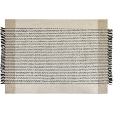 Beliani Dywan wełniany 160 x 230 cm beżowo-czarny DIVARLI Lumarko!