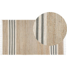 Beliani Dywan z juty 80 x 150 cm beżowo-szary MIRZA Lumarko!