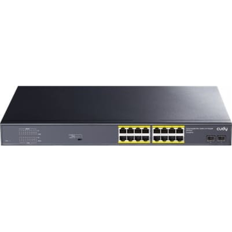 Cudy Switch GS1020PS2 16xGE PoE+ 200W 2xSFP