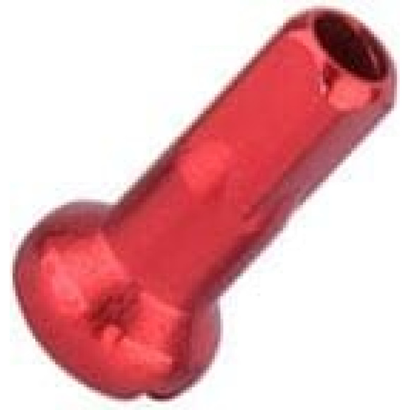 Cn Spoke Nyple AN16 16mm aluminiowe czerwone 144szt.