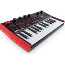 Akai MPK Mini Play MK3 Control keyboard Pad controller MIDI USB Black, Red