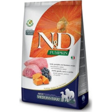 Farmina FARMINA N&D GF PUMPKIN LAMB&BLUEBERRY ADULT MEDIUM/MAXI - sucha karma dla psa - 12kg