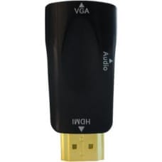 ART Adapter AV Art HDMI - D-Sub (VGA) + Jack 3.5mm czarny (AL-OEM-56)