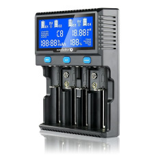 Everactive Charger for cylindrical Li-ion and Ni-MH batteries everActive UC-4200