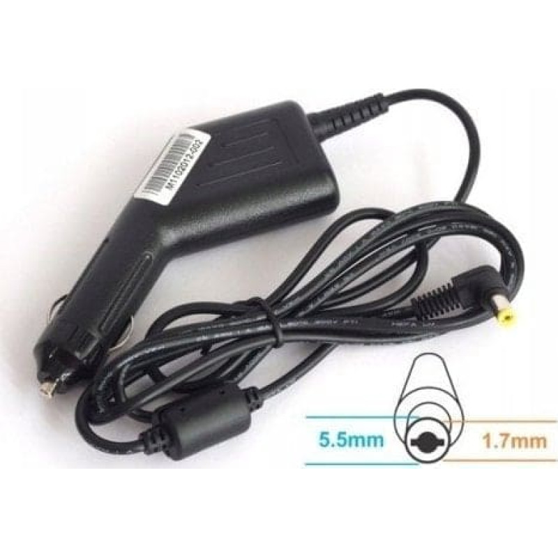 Energy4U Laptop Energy4U Energy4U CA06 19V / 1.58A (5.5x1.7mm) 31W, zasilacz samochodowy do notebooka Acer Aspire One, Dell Mini