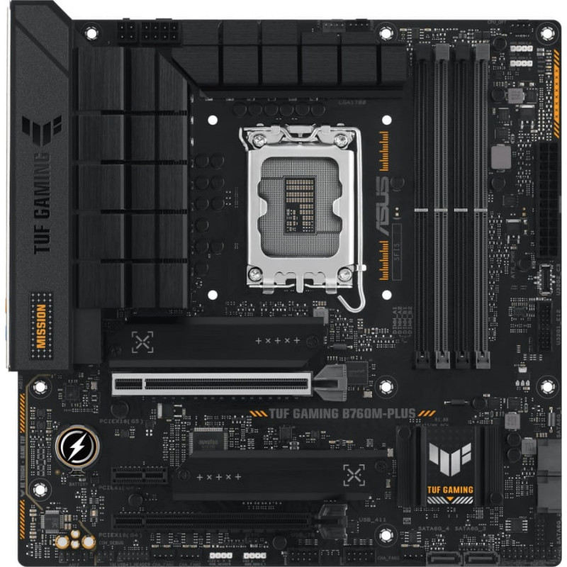 Asus Płyta główna Asus MB ASUS TUF GAMING B760M-PLUS (Intel,1700,DDR5,mATX)
