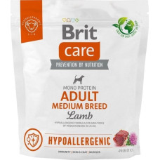 Brit Care Hypoallergenic Adult Medium Breed Lamb - dry dog food - 1 kg