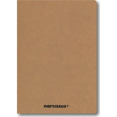 Narcissus Zeszyt A4/48K kratka Eco Kraft (6szt) NARCISSUS