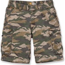 Carhartt Wip RUGGED CARGO CAMO SHORT KHAKI CAMO RUGGED KHAKI CA uniwersalny