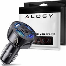 Alogy Ładowarka Alogy do auta 4x USB-A 2.1 A