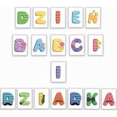 Learnhow Litery dekoracyjne A4 - Dzień Babci i Dziadka 18el