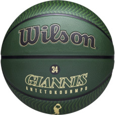Wilson Wilson NBA Player Icon Giannis Antetokounmpo Outdoor Ball WZ4006201XB Zielone 7
